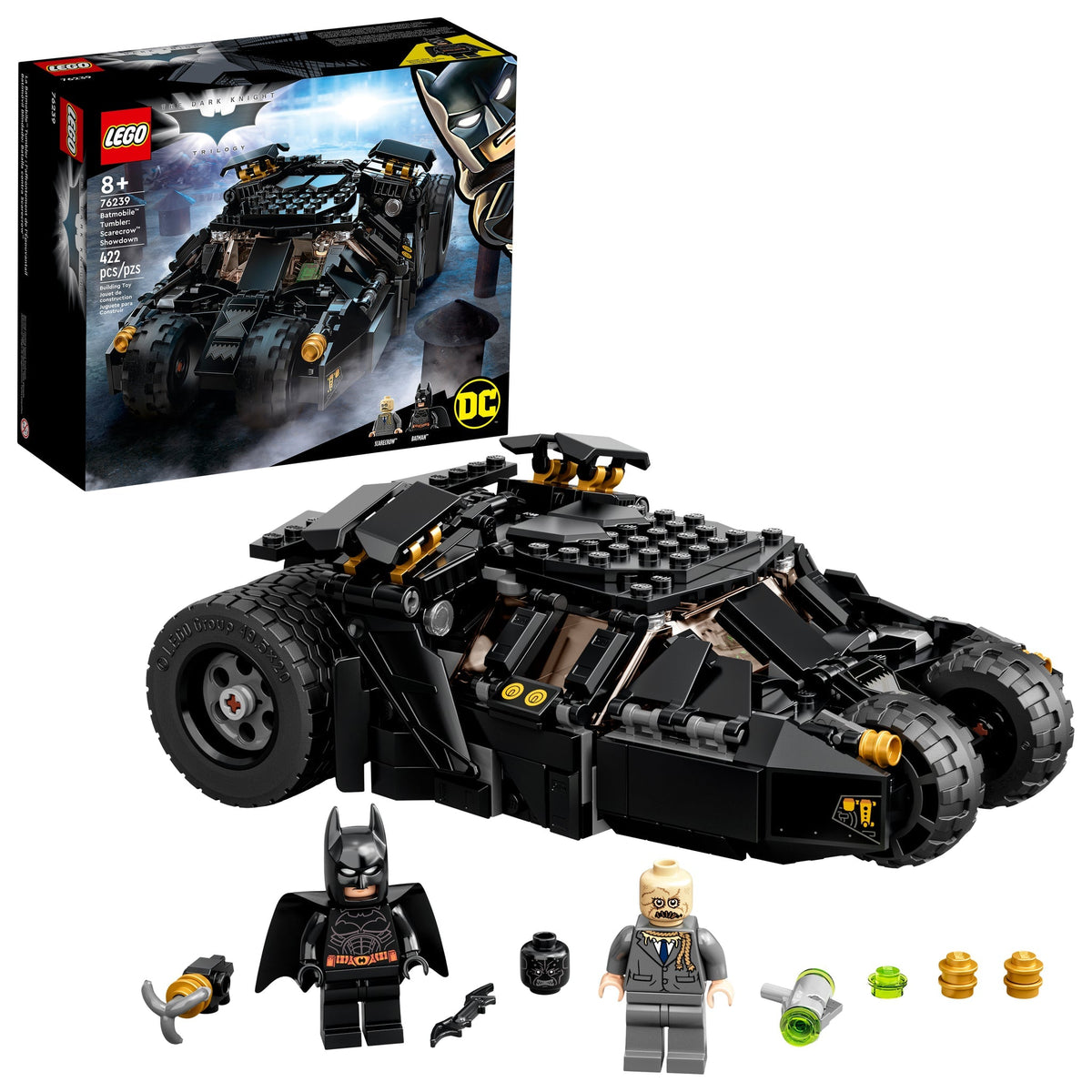 76239 Batmobile Tumbler: Scarecrow Showdown product image 2, provided for visual reference and product detail review