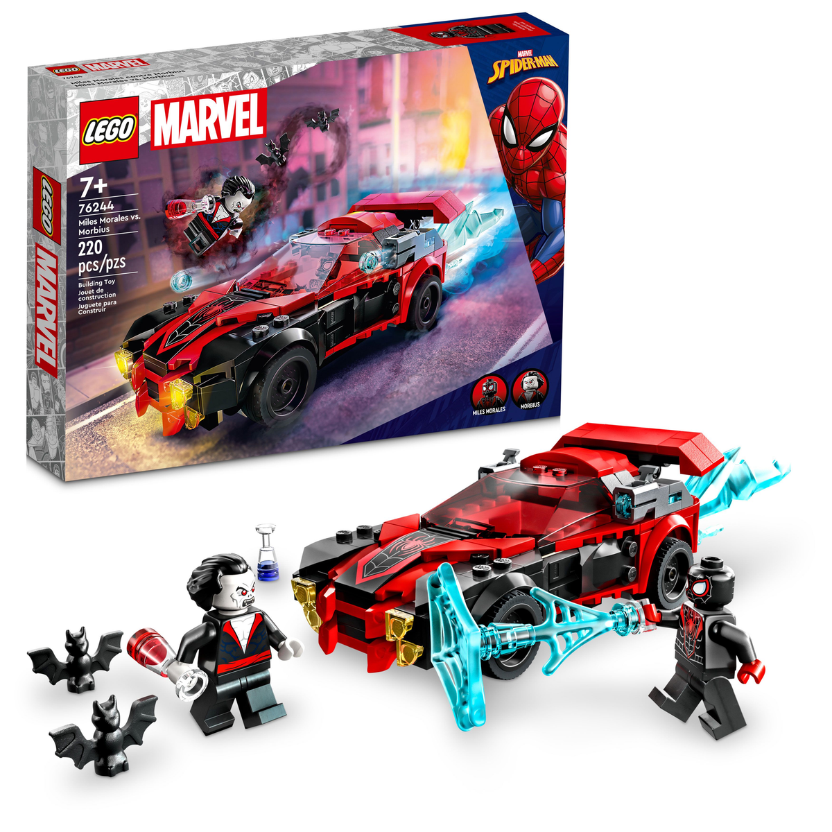 76244 Miles Morales vs. Morbius product image 1, provided for visual reference and product detail review