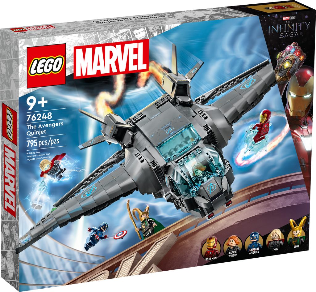 76248 The Avenger's Quinjet product image 1, provided for visual reference and product detail review