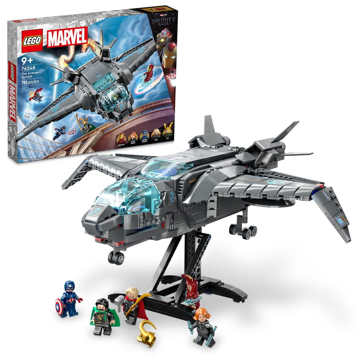 76248 The Avenger's Quinjet product image 2, provided for visual reference and product detail review