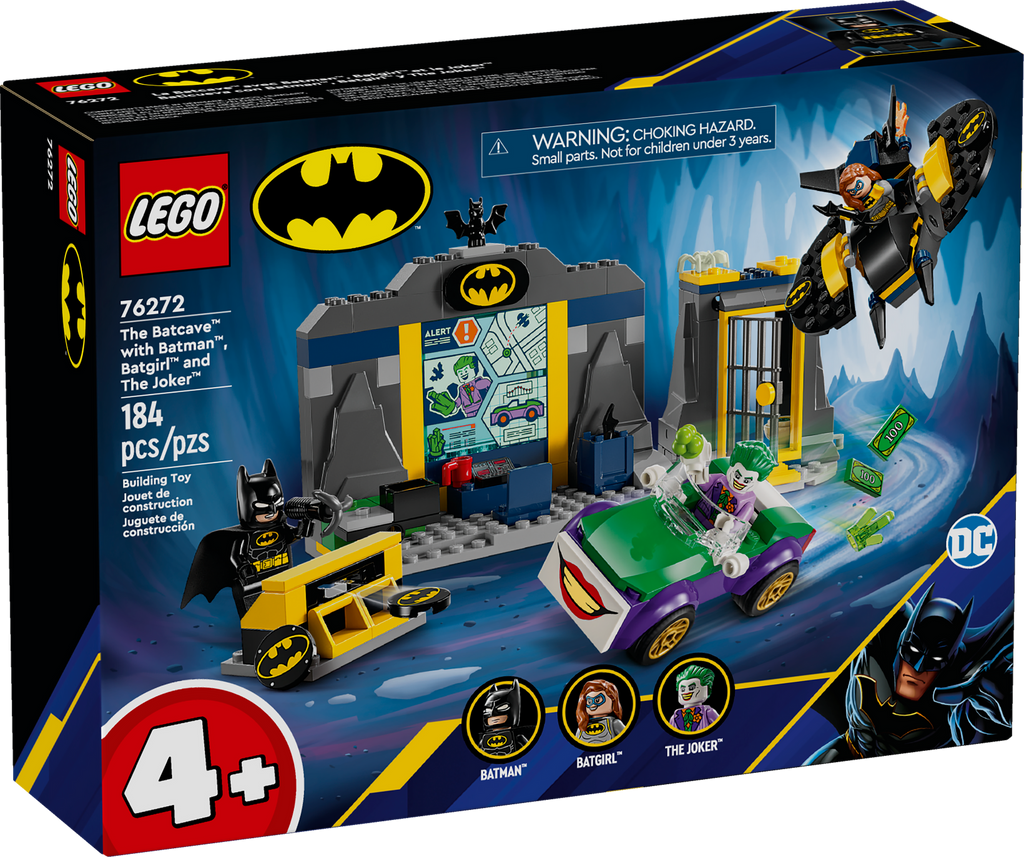 76272 The Batcave with Batman, Batgirl and The Joker product image 1, provided for visual reference and product detail review
