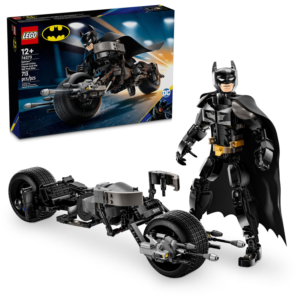 76273 Batman Construction Figure and the Bat-Pod Bike product image 3, provided for visual reference and product detail
