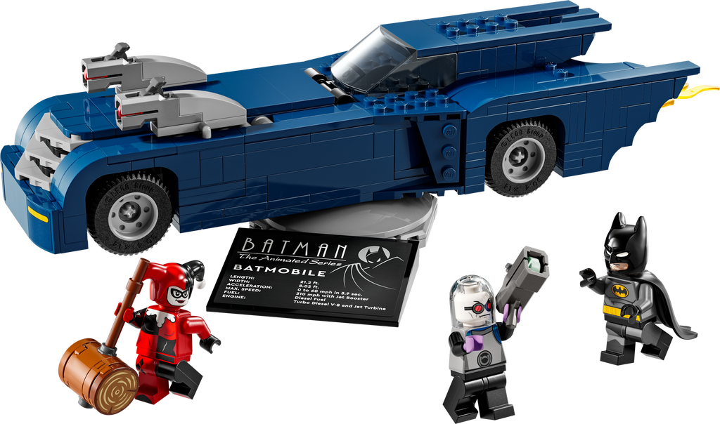 76274 Batman with the Batmobile vs. Harley Quinn and Mr. Freeze product image 2, provided for visual reference and product