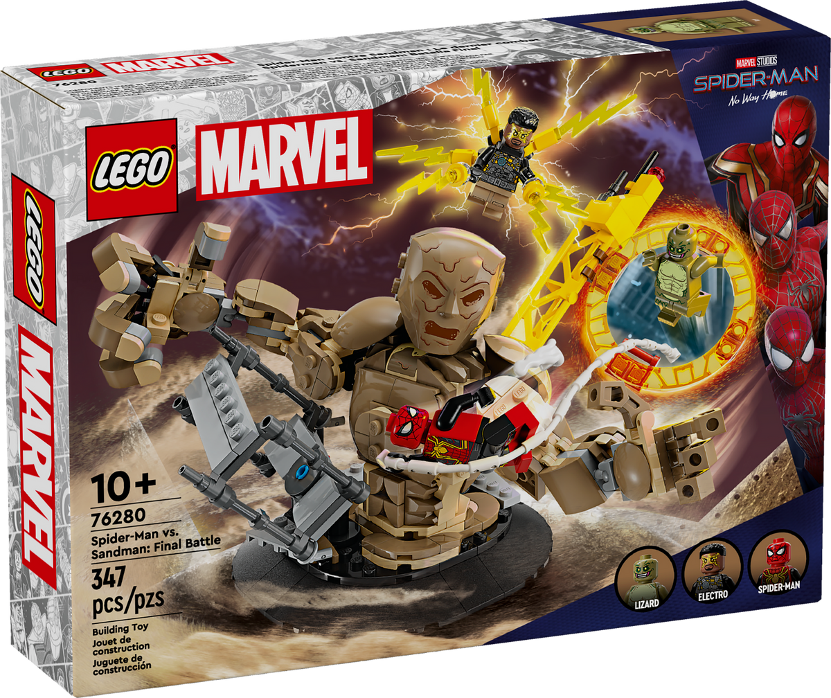 76280 Spider-Man vs. Sandman: Final Battle product image 1, provided for visual reference and product detail review