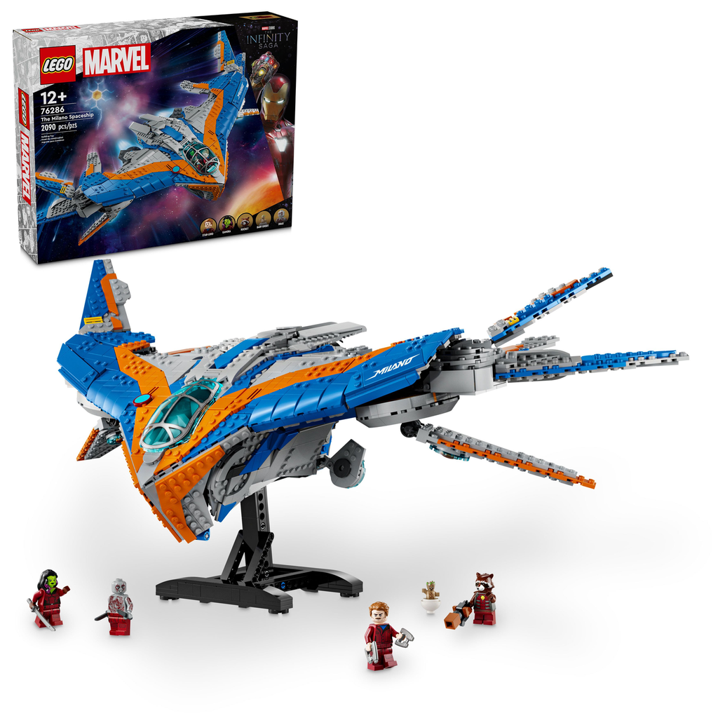 76286 Guardians of the Galaxy: The Milano Spaceship product image 3, provided for visual reference and product detail review