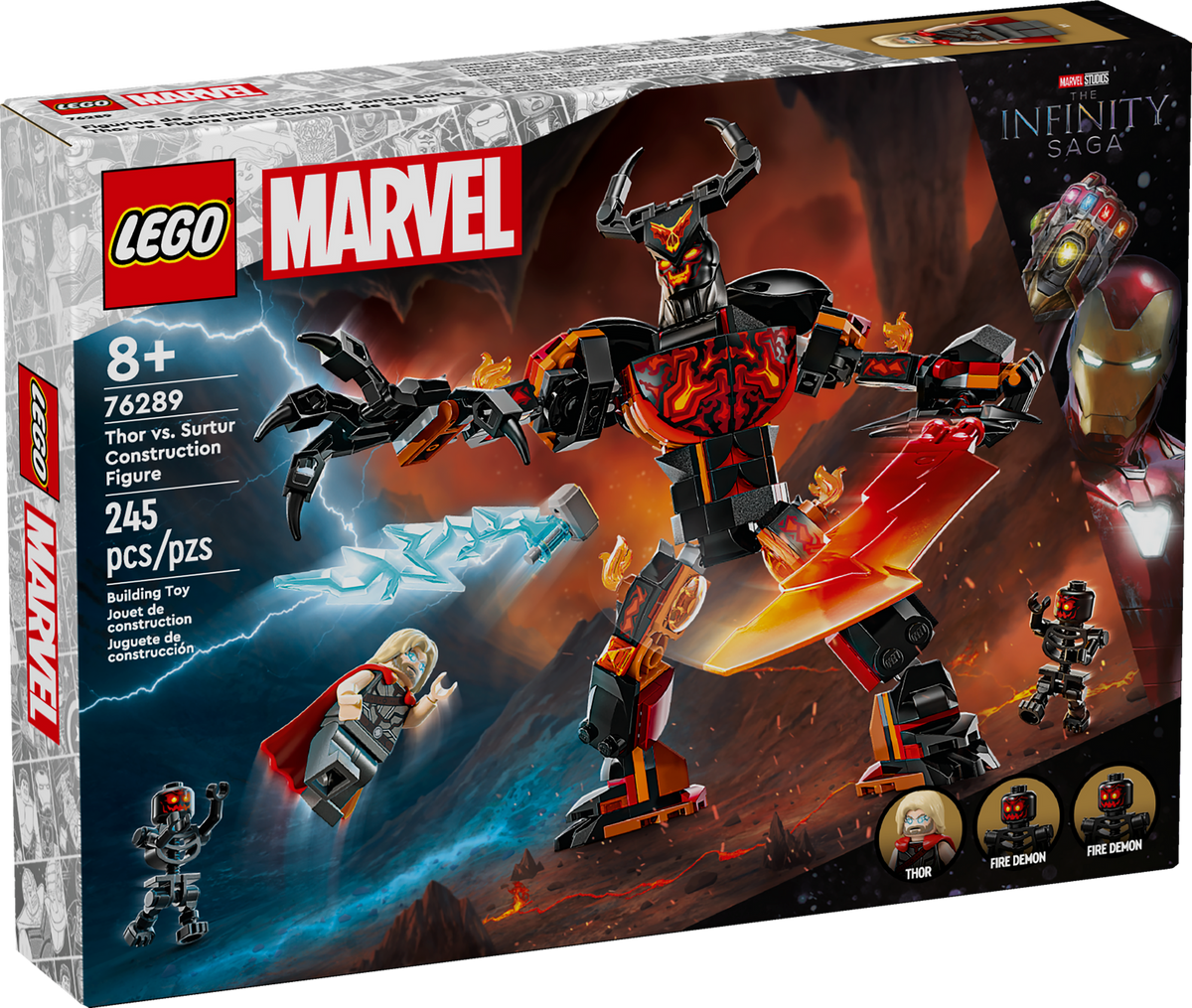76289 Thor vs. Surtur Construction Figure* product image 1, provided for visual reference and product detail review