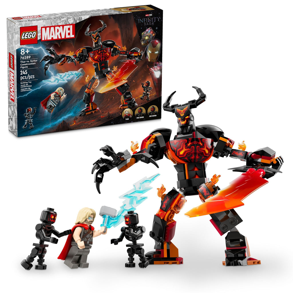 76289 Thor vs. Surtur Construction Figure product image 3, provided for visual reference and product detail review
