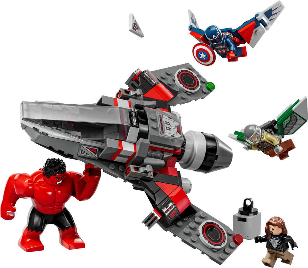 76292 Marvel Captain America vs. Red Hulk Battle* product image 2, provided for visual reference and product detail review