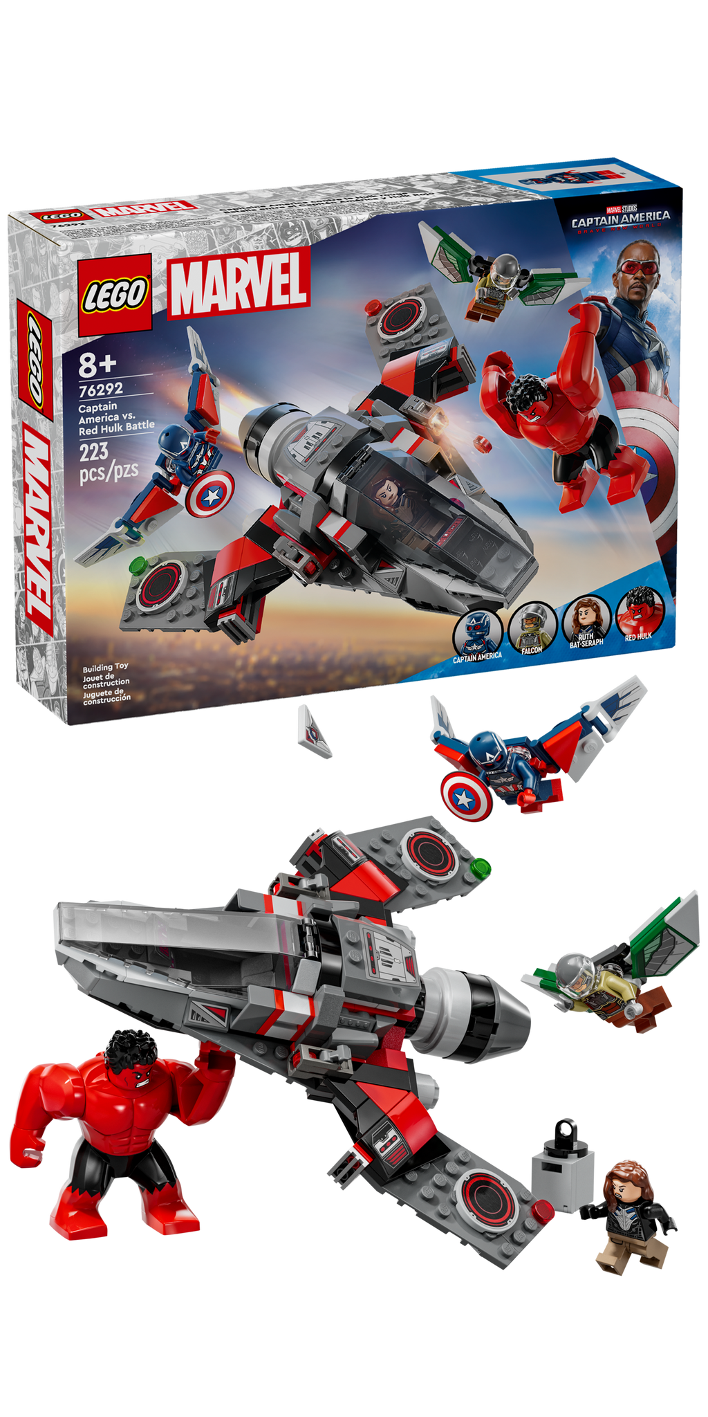76292 Marvel Captain America vs. Red Hulk Battle product image 3, provided for visual reference and product detail review