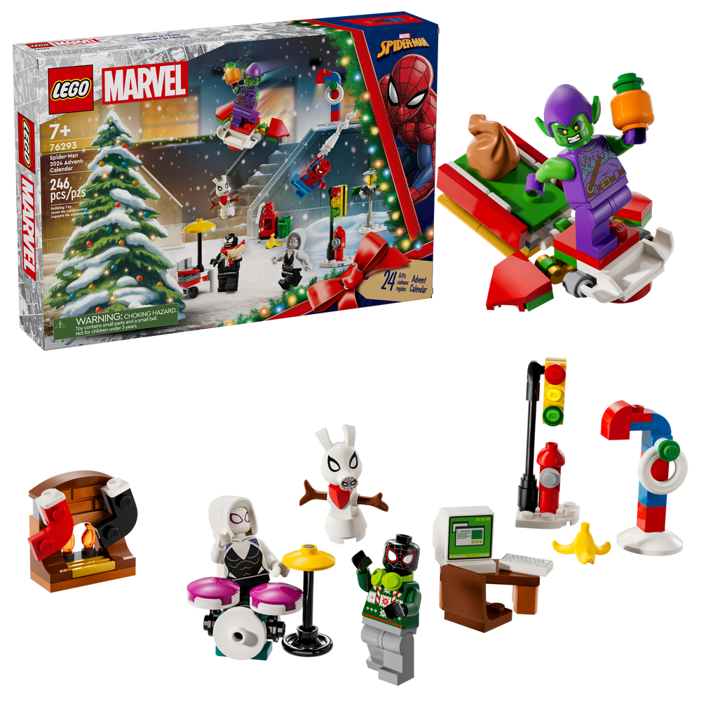 76293 Spider-Man 2024 Advent Calendar product image 3, provided for visual reference and product detail review