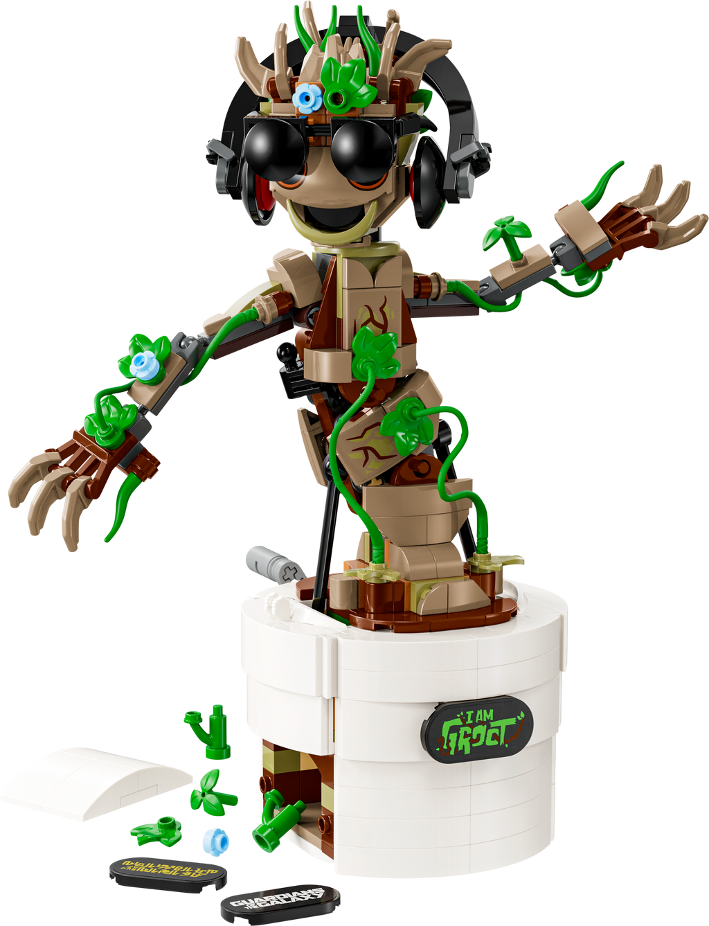 76297 Dancing Groot product image 2, provided for visual reference and product detail review
