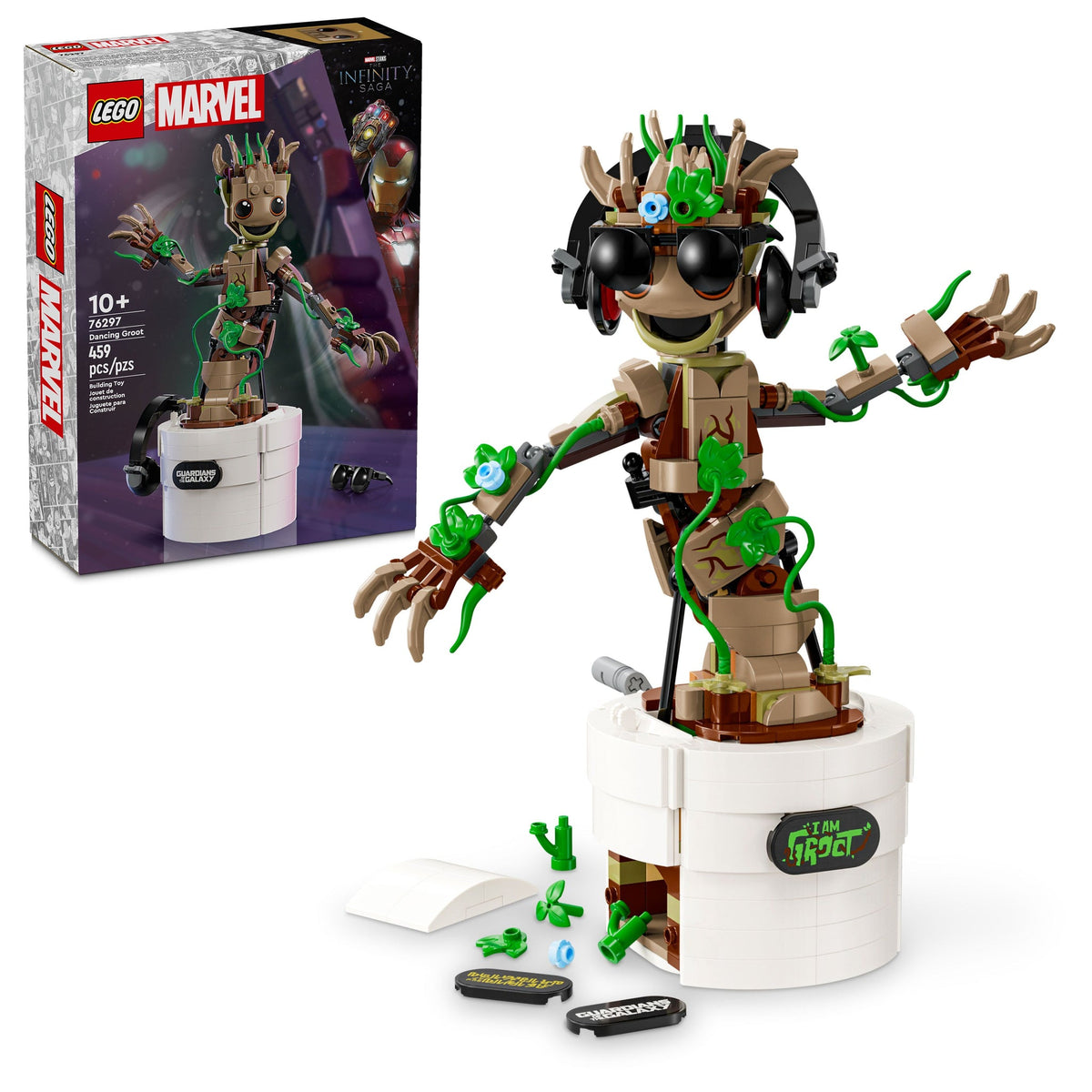 76297 Dancing Groot product image 3, provided for visual reference and product detail review
