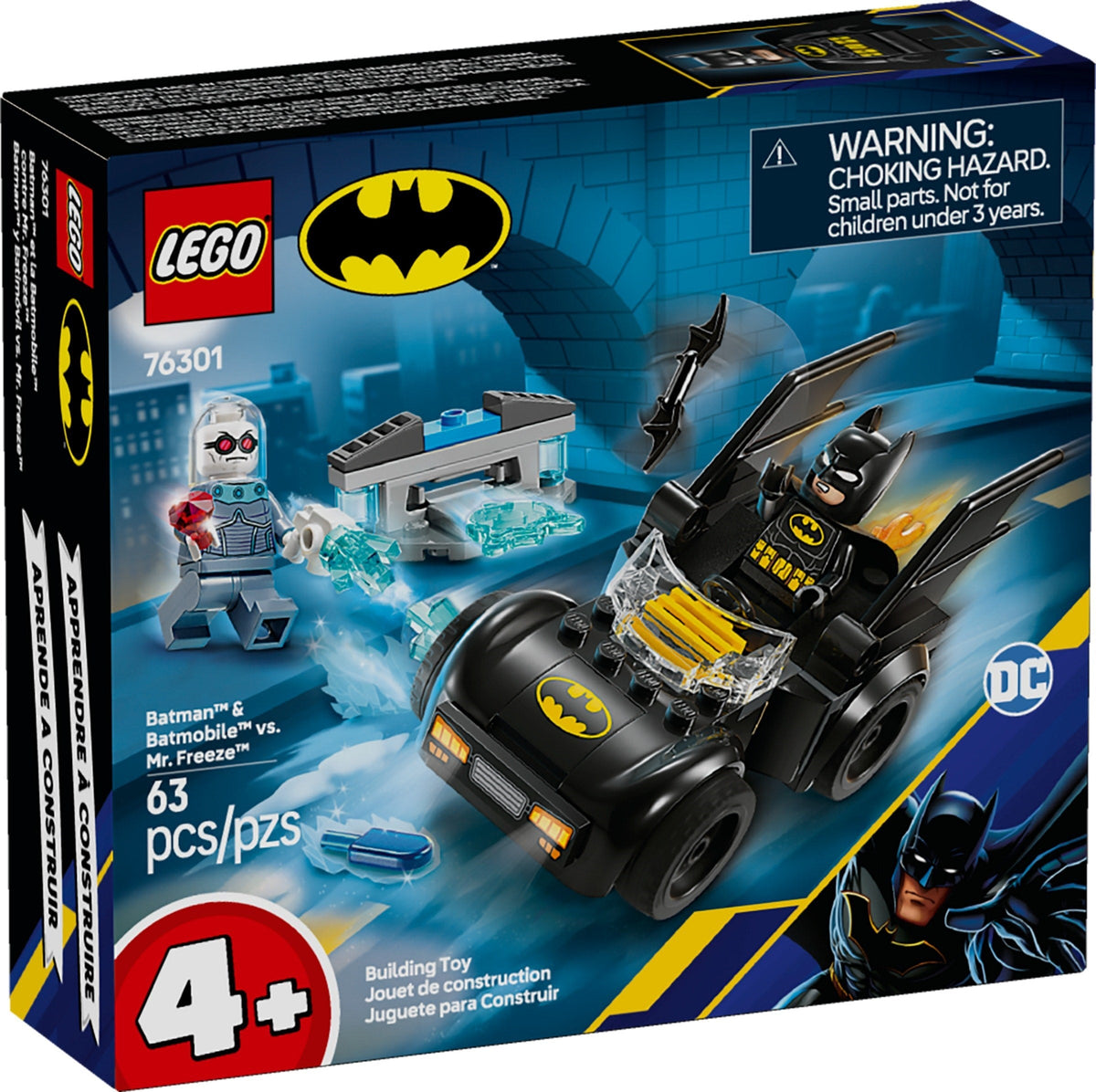76301 Batman & Batmobile vs. Mr. Freeze* product image 1, provided for visual reference and product detail review