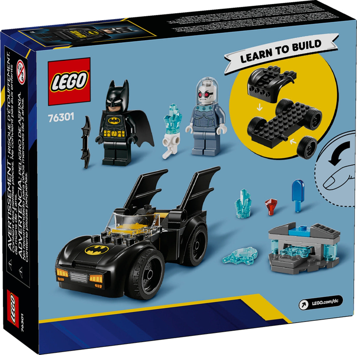 76301 Batman & Batmobile vs. Mr. Freeze* product image 3, provided for visual reference and product detail review
