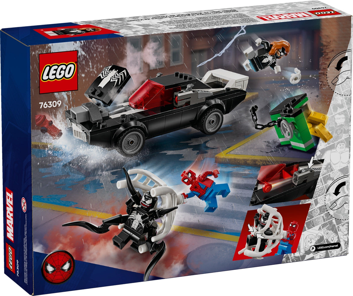 76309 Spider-Man vs. Venom Muscle Car product image 3, provided for visual reference and product detail review