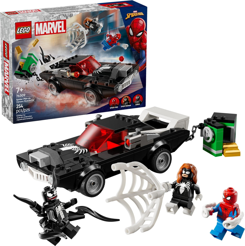 76309 Spider-Man vs. Venom Muscle Car* product image 1, provided for visual reference and product detail review