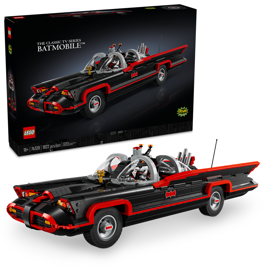 76328 Batman: The Classic TV Series Batmobile product image 3, provided for visual reference and product detail review