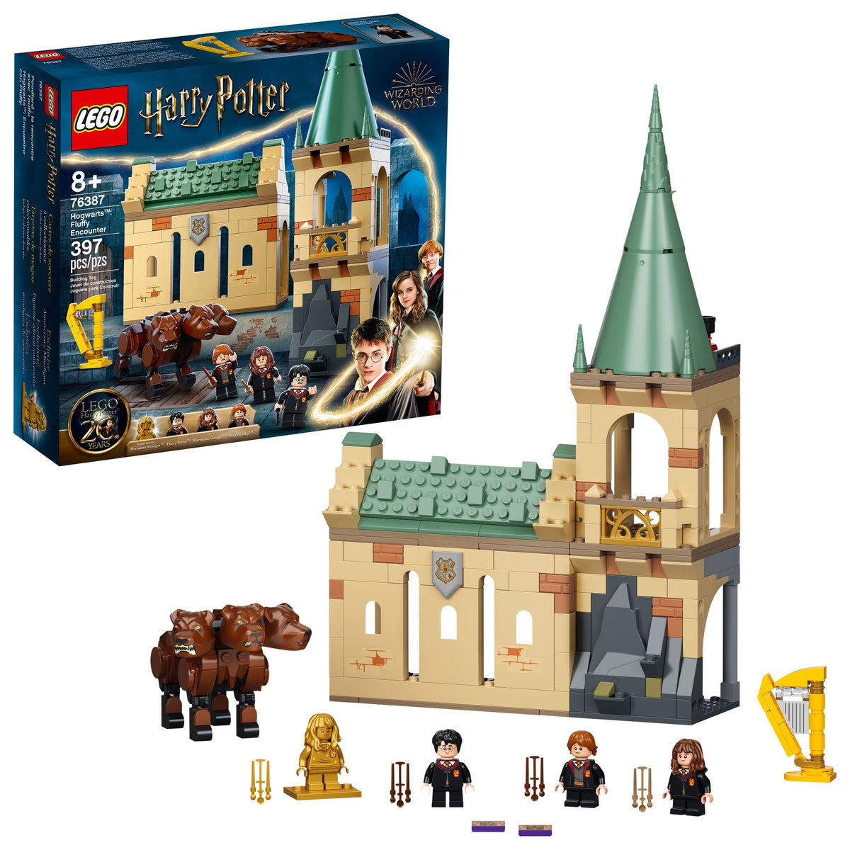 76387 Hogwarts: Fluffy Encounter product image 2, provided for visual reference and product detail review