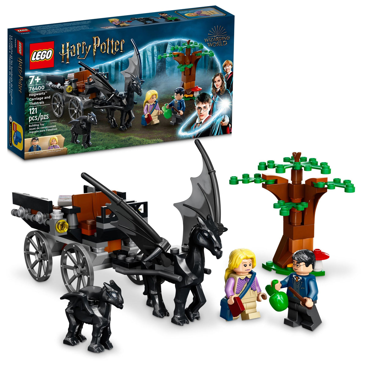 76400 Hogwarts Carriage and Thestrals product image 2, provided for visual reference and product detail review
