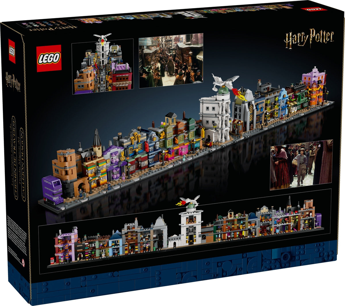76444 Diagon Alley Wizarding Shops product image 3, provided for visual reference and product detail review