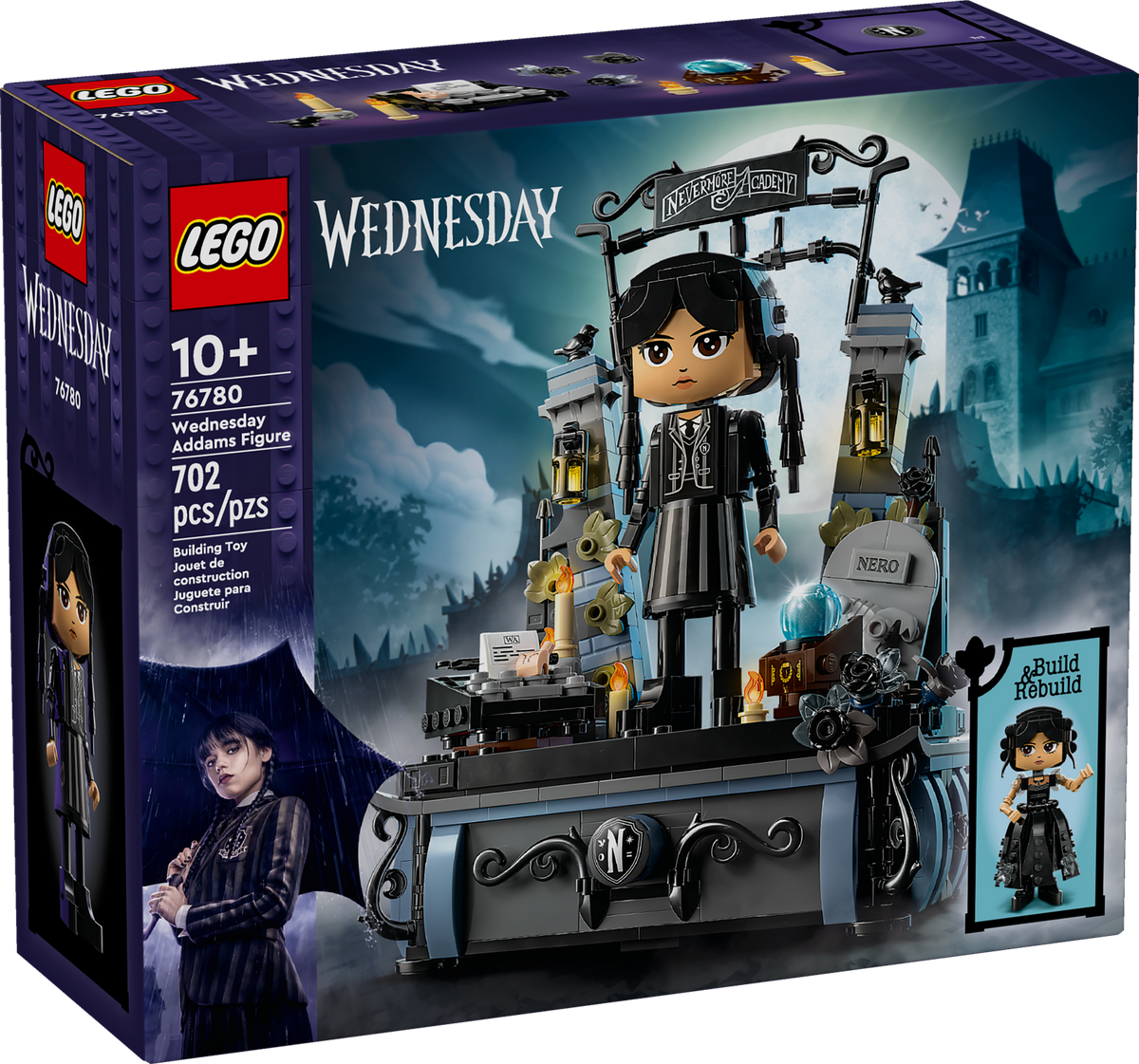 76780 Wednesday Addams Figure product image 1, provided for visual reference and product detail review