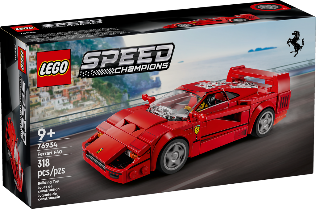 76934 Ferrari F40 Supercar product image 1, provided for visual reference and product detail review