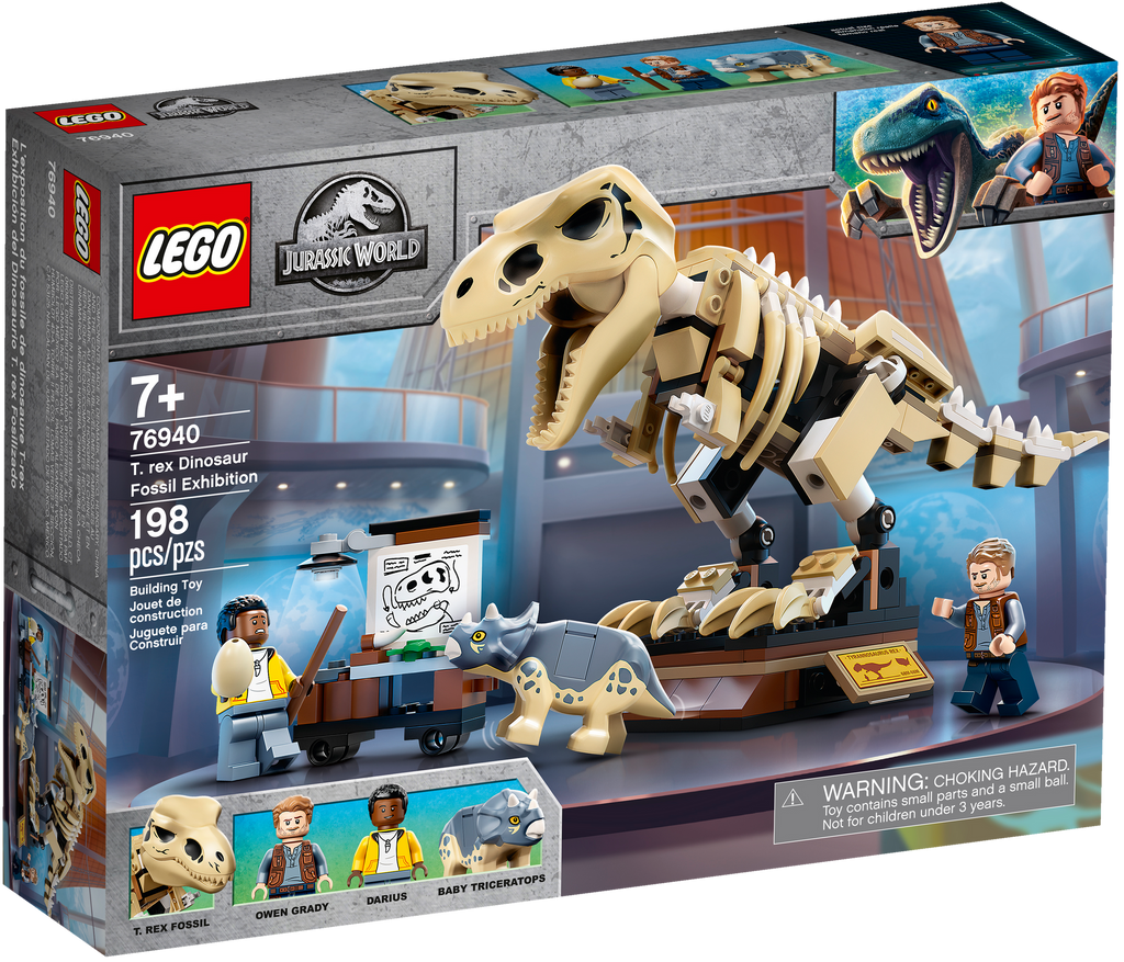 76940 T. rex Dinosaur Fossil Exhibition product image 1, provided for visual reference and product detail review
