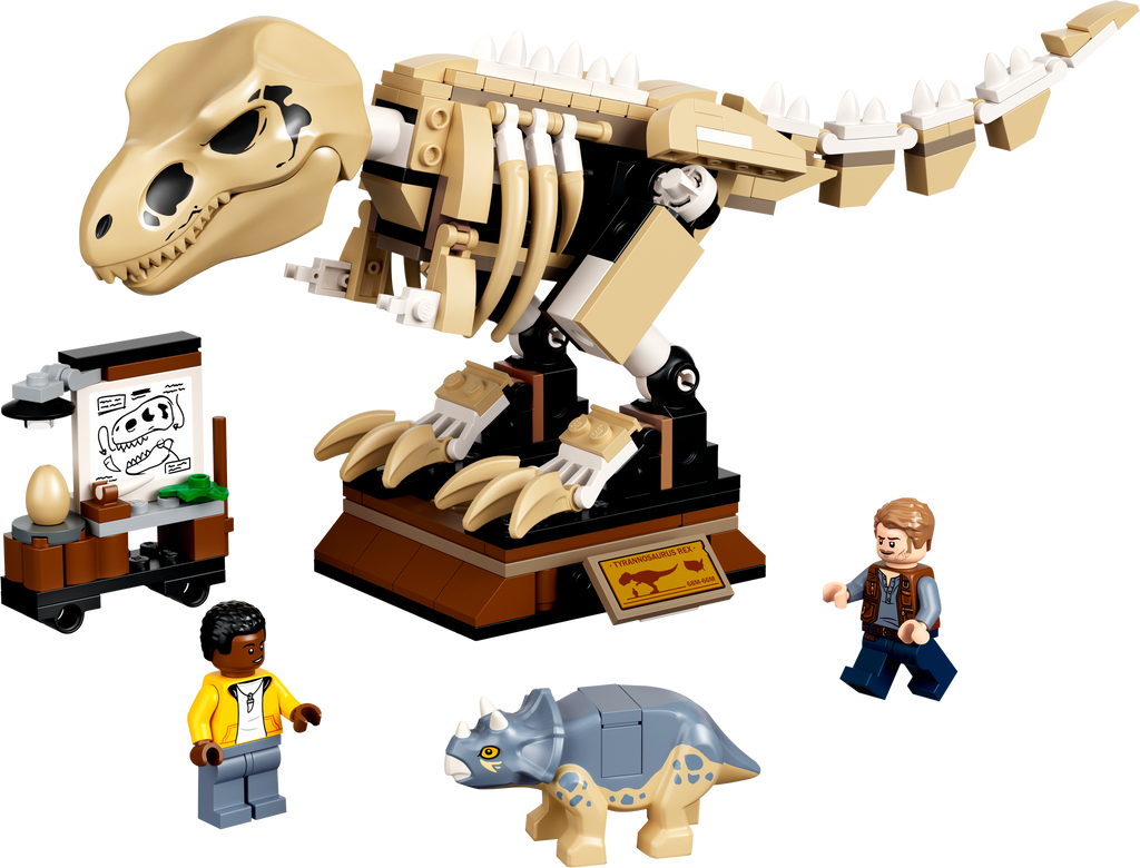 76940 T. rex Dinosaur Fossil Exhibition product image 3, provided for visual reference and product detail review