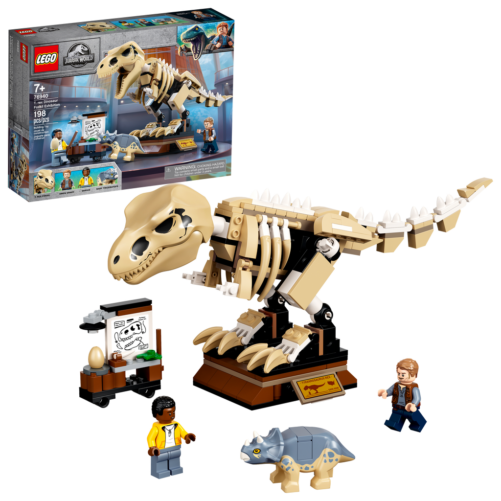 76940 T. rex Dinosaur Fossil Exhibition product image 2, provided for visual reference and product detail review