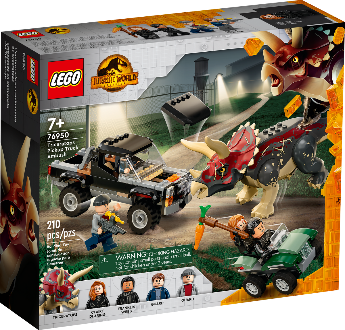 76950 Triceratops Pickup Truck Ambush* product image 1, provided for visual reference and product detail review