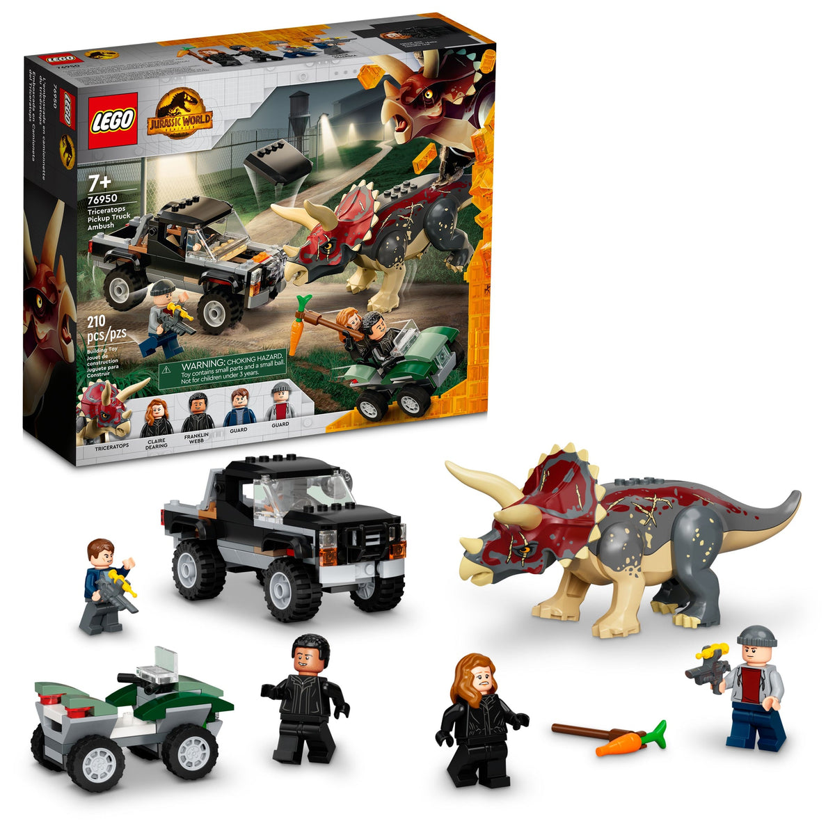 76950 Triceratops Pickup Truck Ambush product image 2, provided for visual reference and product detail review