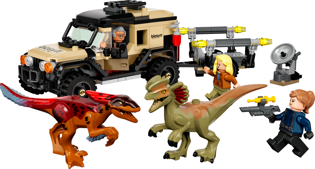 76951 Pyroraptor & Dilophosaurus Transport product image 3, provided for visual reference and product detail review