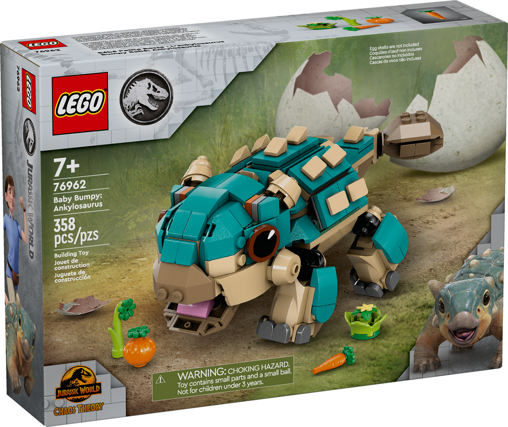76962 Baby Bumpy: Ankylosaurus product image 1, provided for visual reference and product detail review