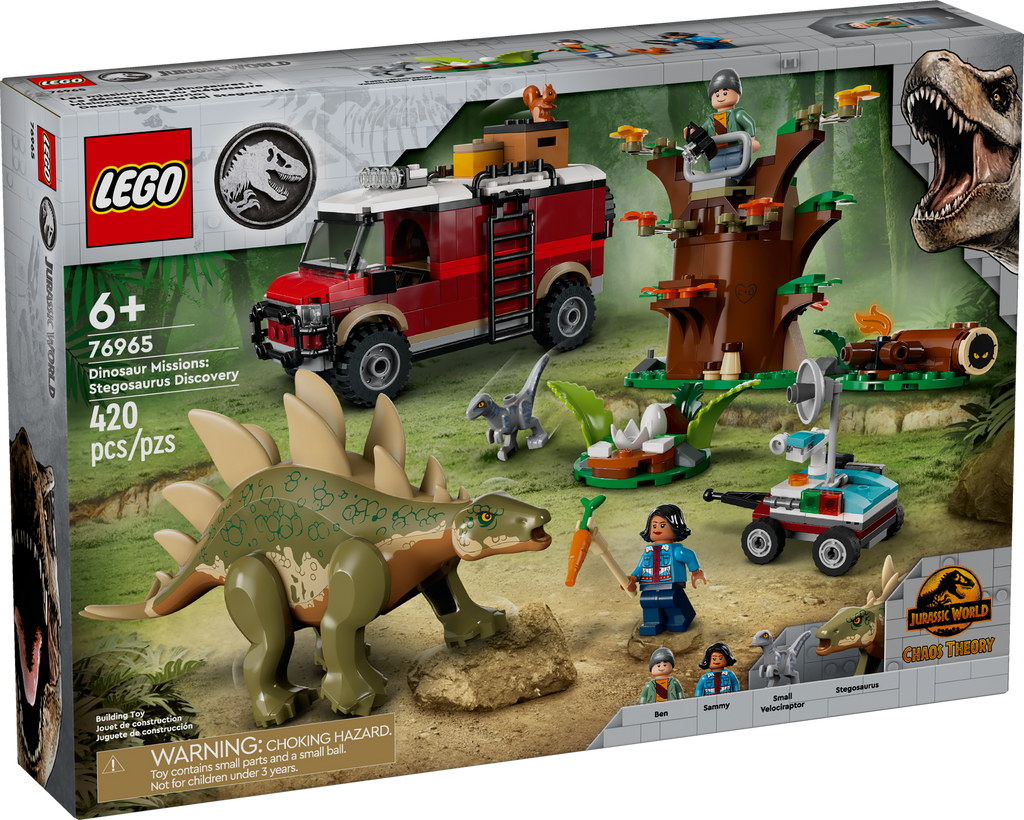 76965 Dinosaur Missions: Stegosaurus Discovery product image 1, provided for visual reference and product detail review