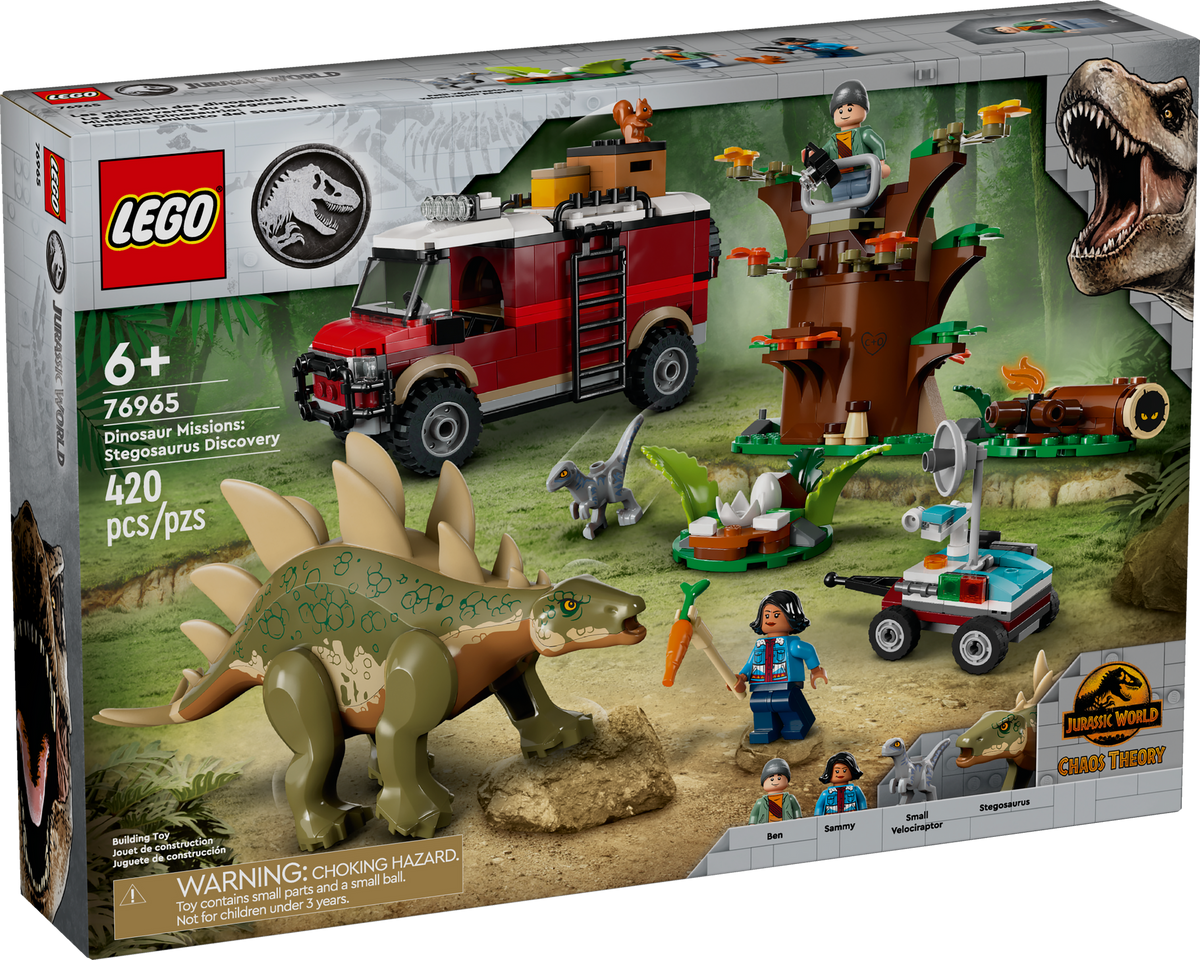 76965 Dinosaur Missions: Stegosaurus Discovery product image 1, provided for visual reference and product detail review