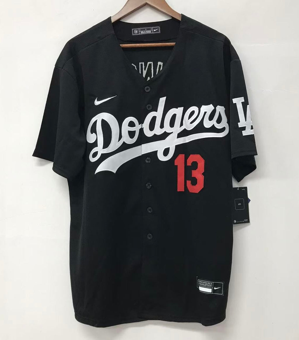 Max Muncy Los Angeles Dodgers Official MLB Jersey black product image 2