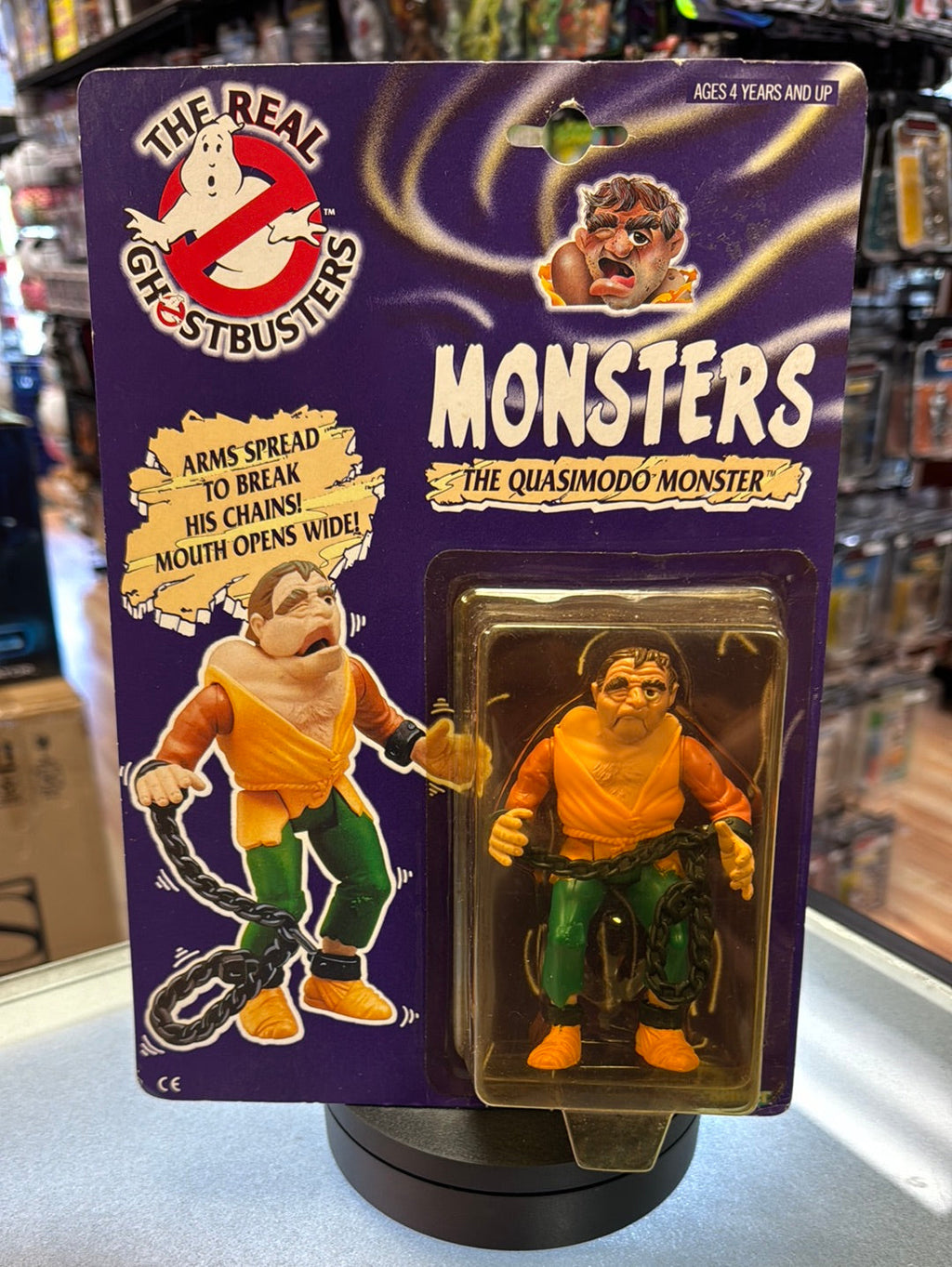 Quasimodo Monster 1400 (Vintage Ghostbusters, Kenner) SEALED product image 1, provided for visual reference and product