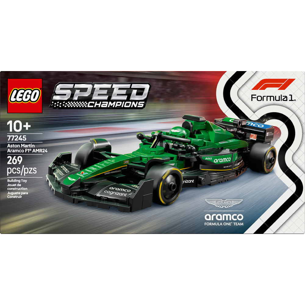 77245 Aston Martin Aramco F1 AMR24 Race Car product image 1, provided for visual reference and product detail review