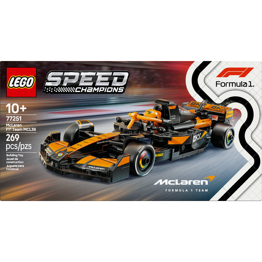 77251 McLaren F1 Team MCL38 Race Car product image 1, provided for visual reference and product detail review