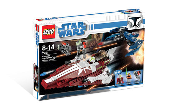 7751 Ahsoka's Starfighter and Vulture Droid (C) product image 1, provided for visual reference and product detail review