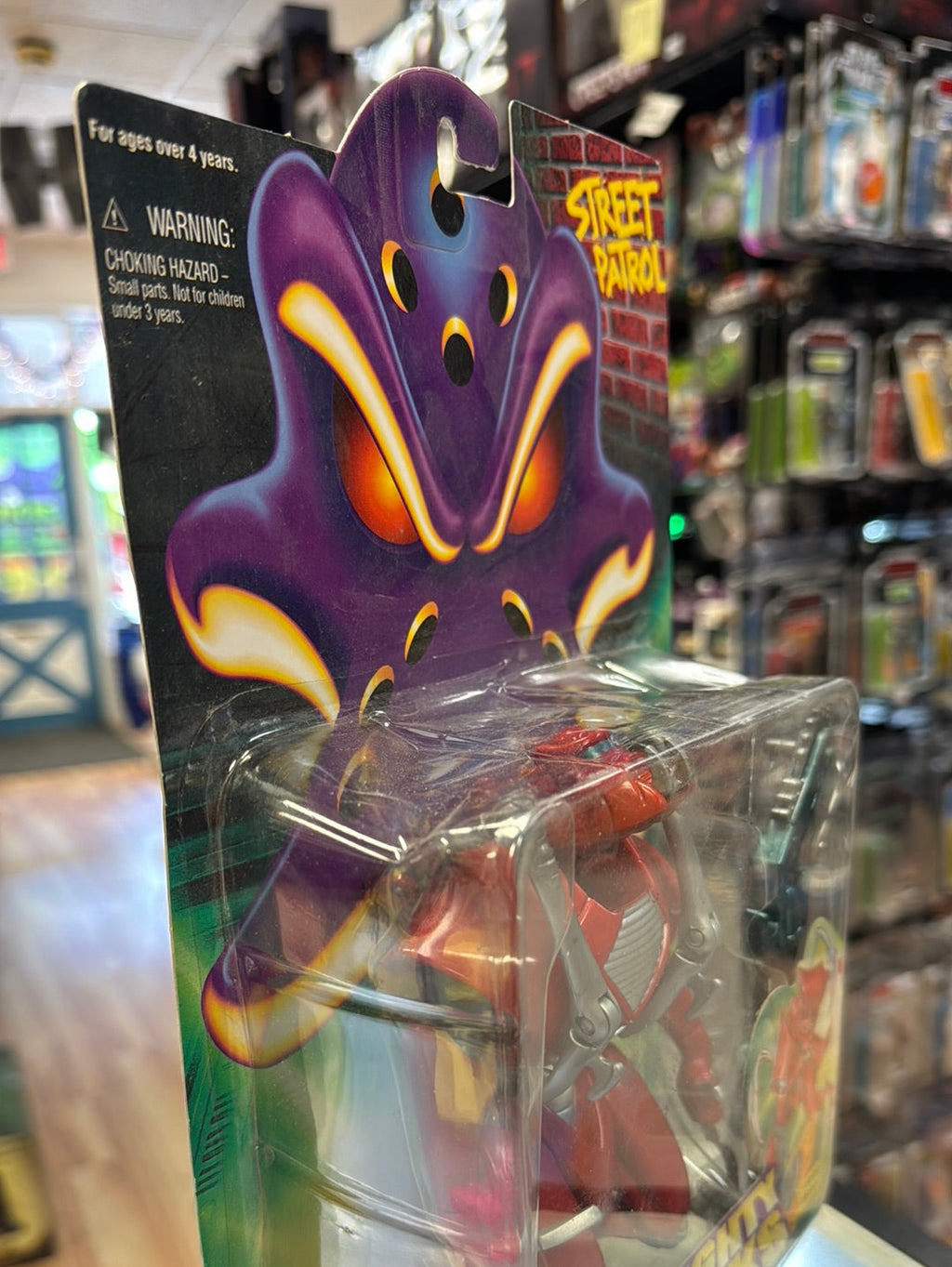 Evil Hunter Drone 1249 (Vintage Mighty Ducks, Mattel) SEALED product image 12, provided for visual reference and product
