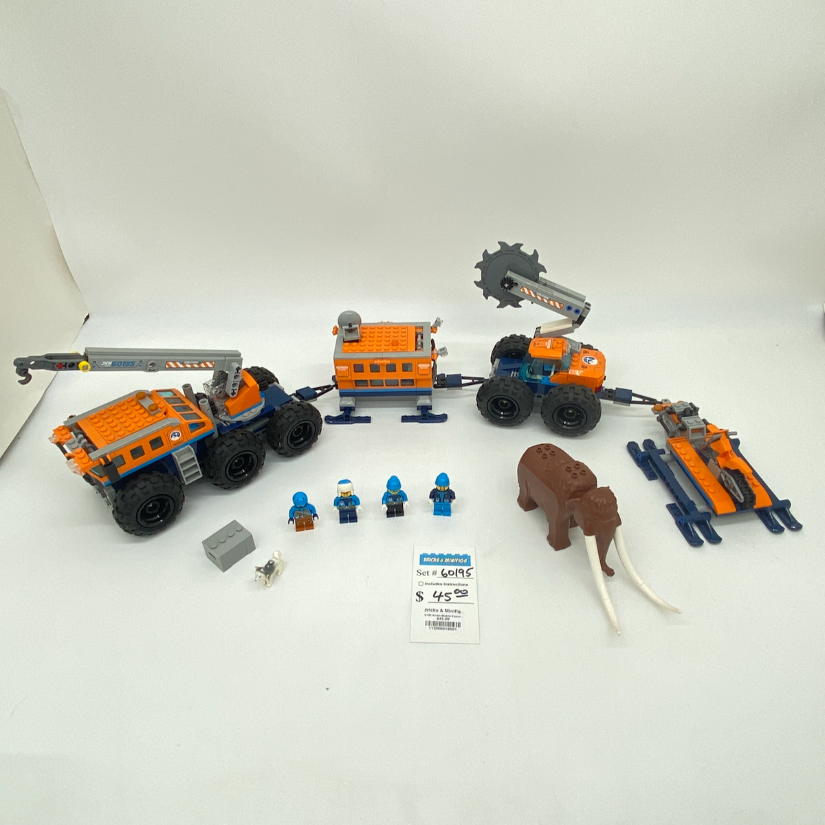 60195 Arctic Mobile Exploration Base (U1) product image 1, provided for visual reference and product detail review