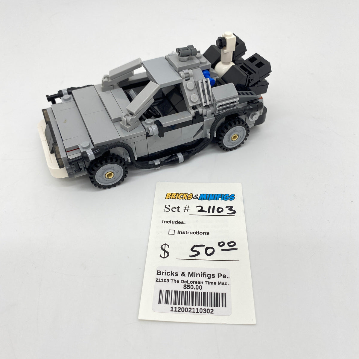 21103 The DeLorean Time Machine (U2) product image 1, provided for visual reference and product detail review