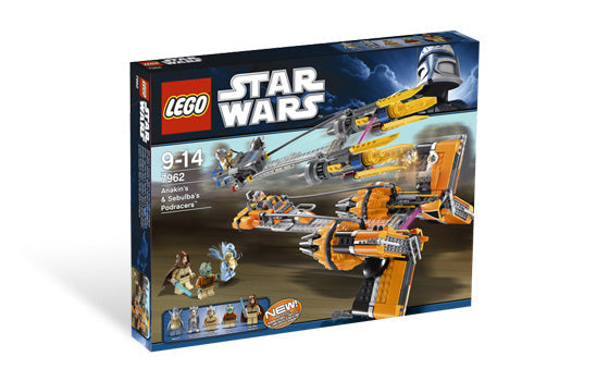 7962 Anakin's and Sebulba's Podracers (C) product image 3, provided for visual reference and product detail review