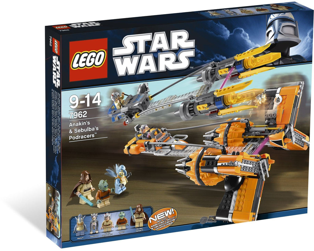 7962 Anakin's and Sebulba's Podracers (C) product image 1, provided for visual reference and product detail review