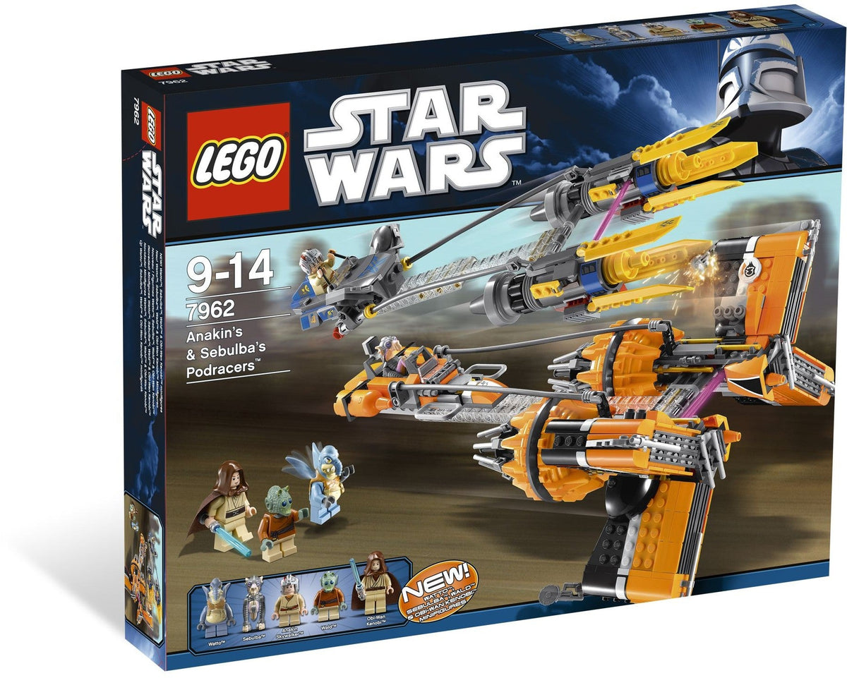 7962 Anakin's and Sebulba's Podracers (C) product image 1, provided for visual reference and product detail review