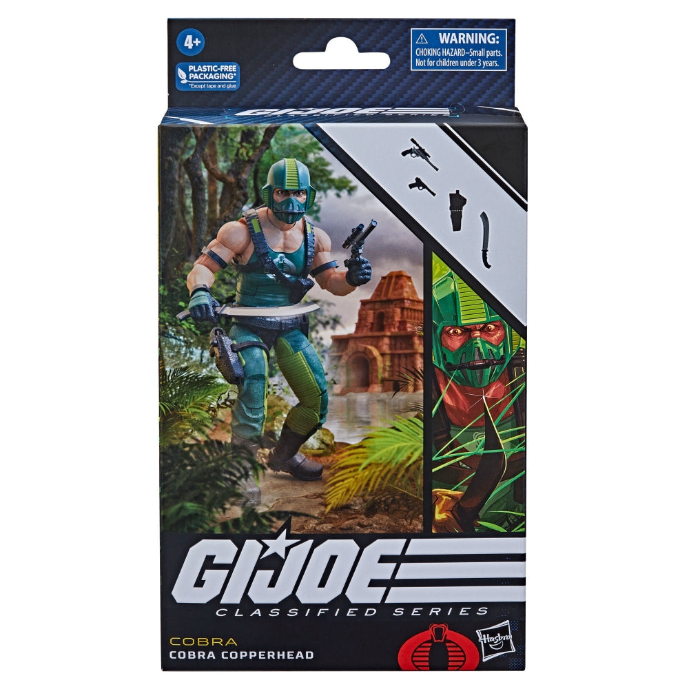 Cobra Copperhead #72 (GI Joe Classified, Hasbro) product image 1, provided for visual reference and product detail review