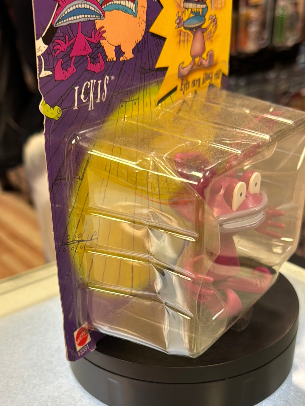 Ickis (Vintage Aahh Real Monsters, Mattel) Sealed product image 6, provided for visual reference and product detail review