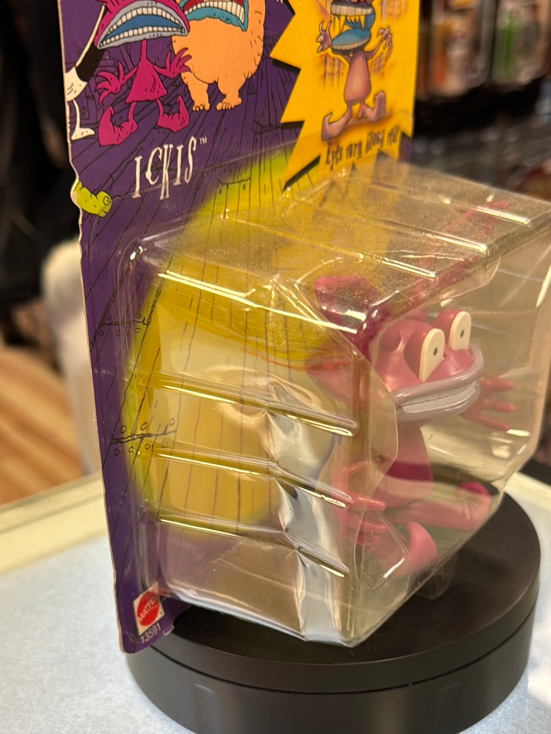 Ickis (Vintage Aahh Real Monsters, Mattel) Sealed product image 6, provided for visual reference and product detail review