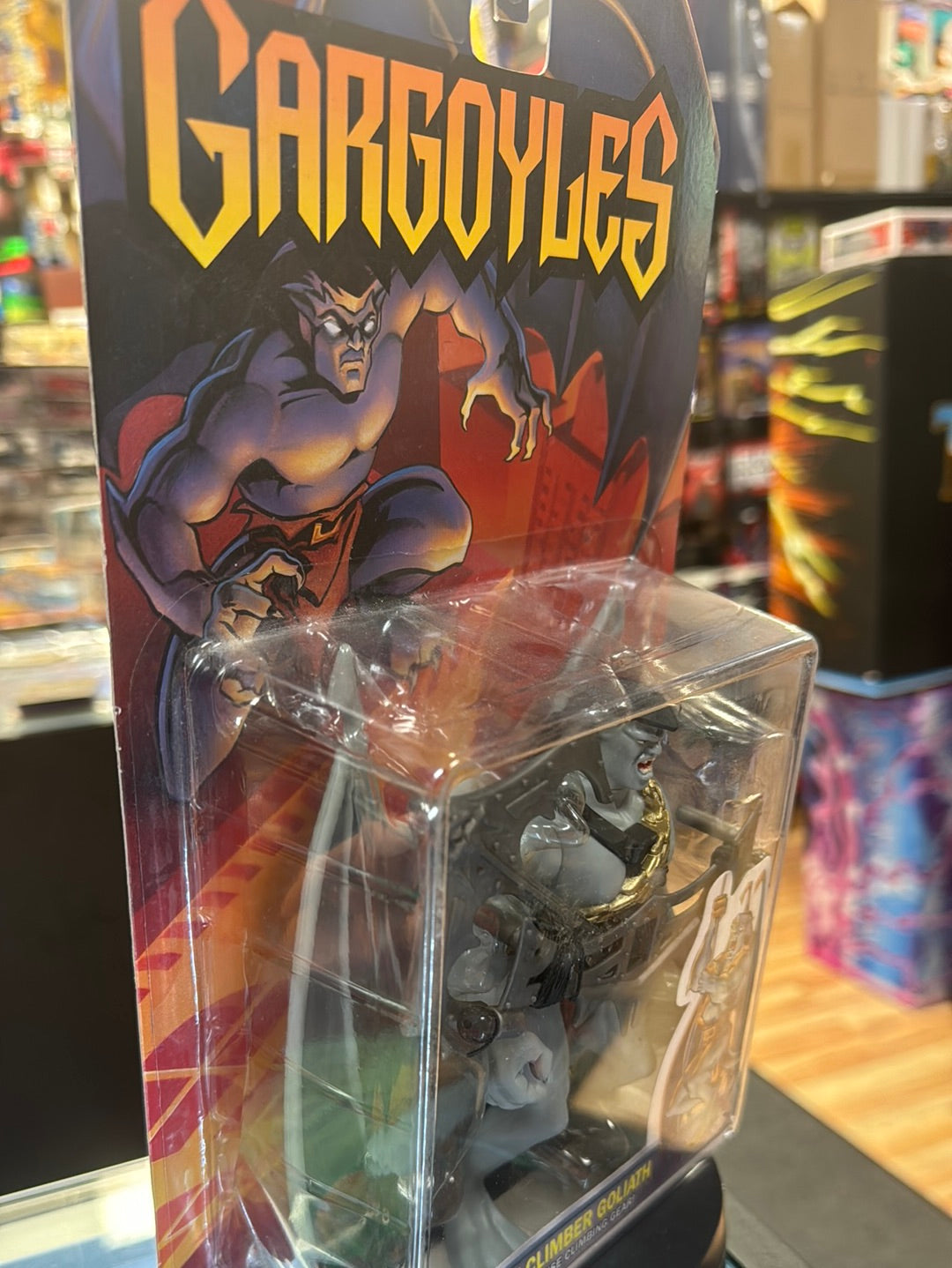 Claw Climber Goliath 0564 (Vintage Gargoyles, Playmates) SEALED product image 7, provided for visual reference and product